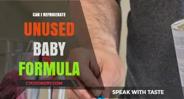 Refrigerating Unused Baby Formula: Safety Tips and Best Practices