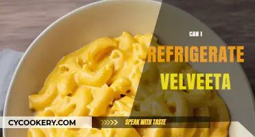 Can You Refrigerate Velveeta? Storage Tips for Creamy Cheese