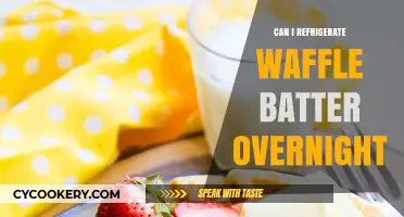 Refrigerating Waffle Batter Overnight: Tips for Perfect Morning Waffles
