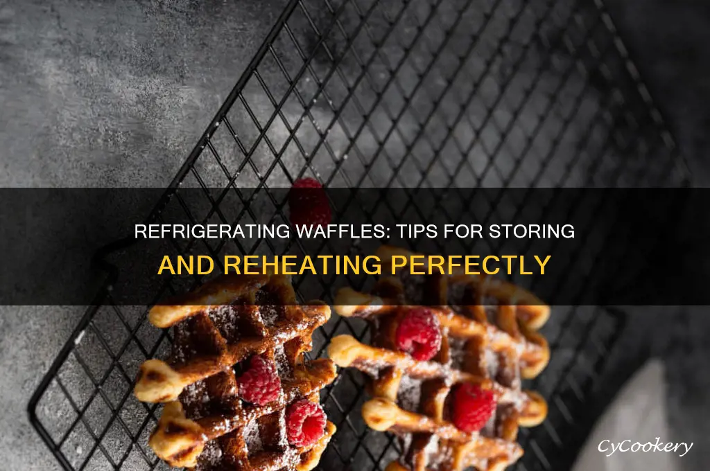 can i refrigerate waffles