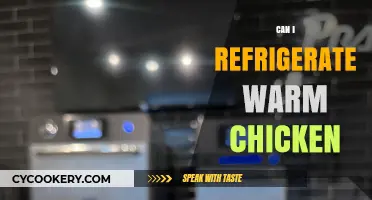 Refrigerating Warm Chicken: Safe Practices and Cooling Tips for Leftovers