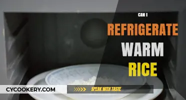 Refrigerating Warm Rice: Safe Practices and Storage Tips