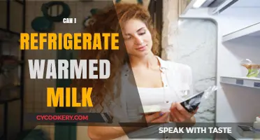 Refrigerating Warmed Milk: Safe Practices and Storage Tips Explained