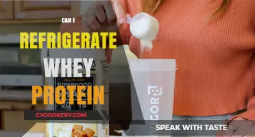 Refrigerating Whey Protein: Benefits, Risks, and Proper Storage Tips
