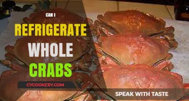 Refrigerating Whole Crabs: Tips for Freshness and Safe Storage