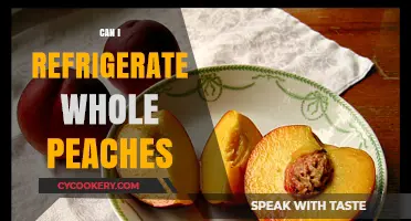Refrigerating Whole Peaches: Best Practices for Freshness and Flavor