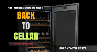 Refrigerating Wine: Can You Safely Move It Back to the Cellar?