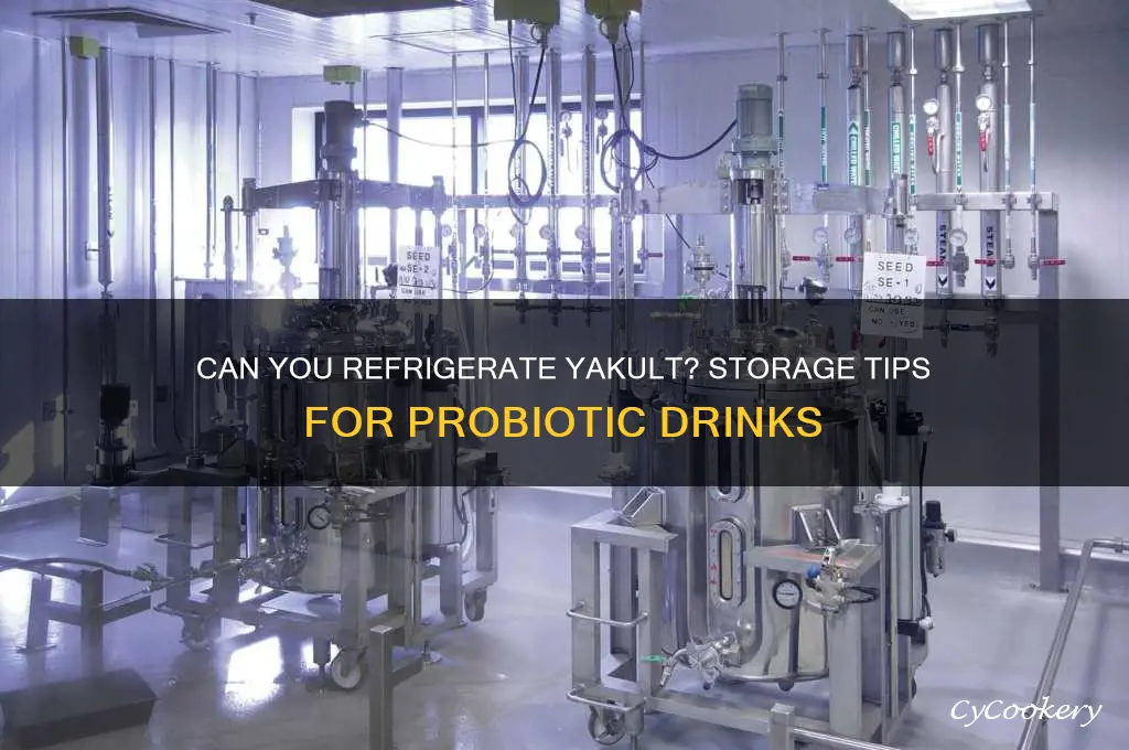 can i refrigerate yakult