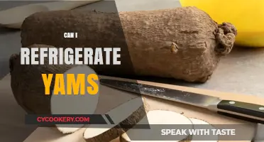 Refrigerating Yams: Best Practices for Freshness and Storage Tips