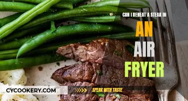 Reheating Steak: Air Fryer Magic