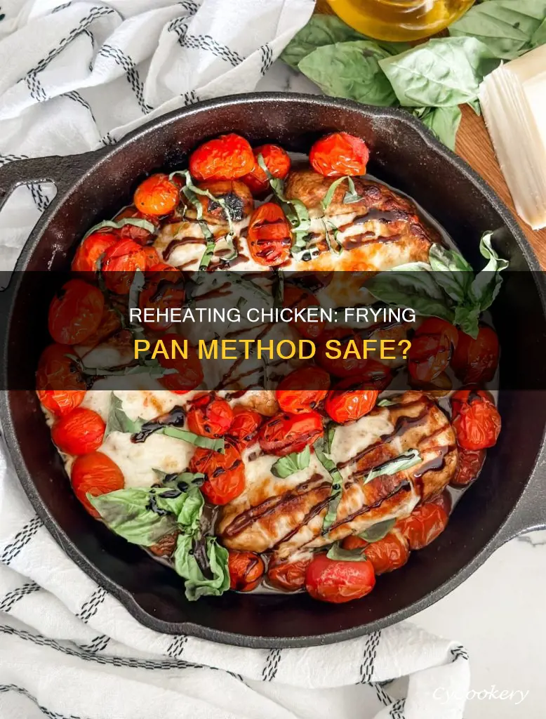 can I reheat chicken in a frying pan