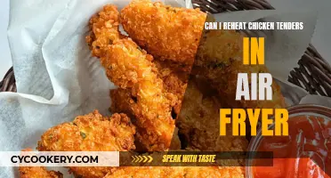 Reheating Chicken Tenders: Air Fryer Method