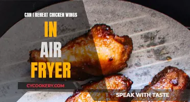 Reheating Chicken Wings: Air Fryer Method