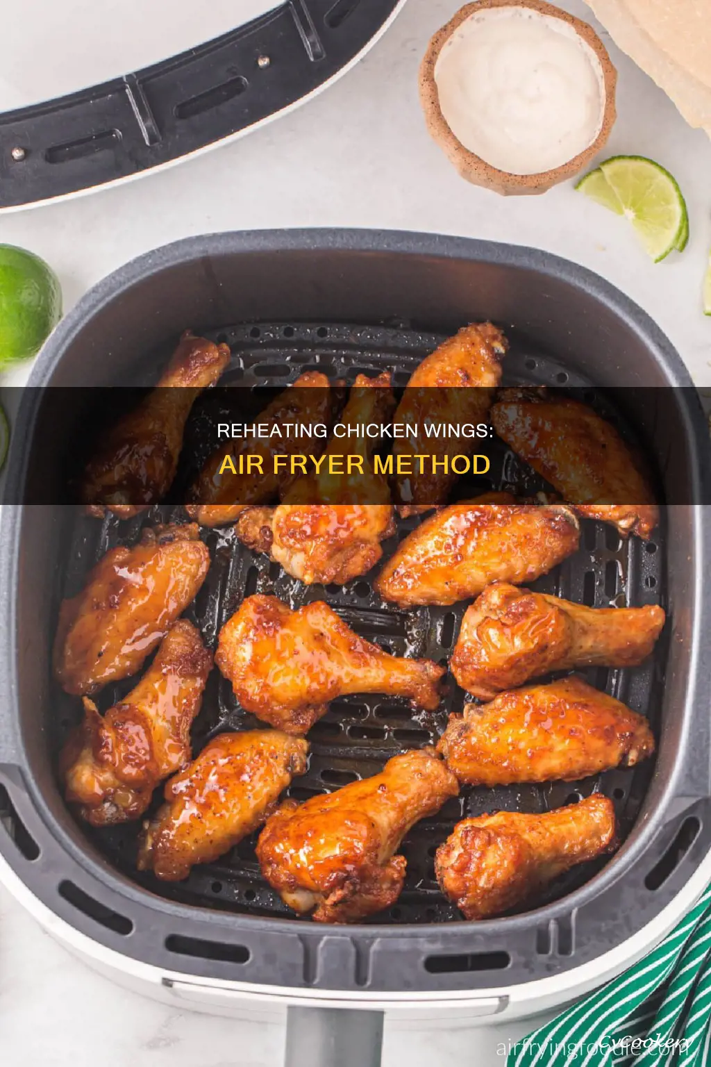 can i reheat chicken wings in air fryer