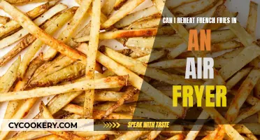 Reheating French Fries: Air Fryer Magic