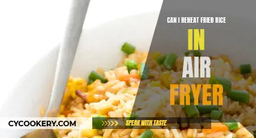 Reheating Fried Rice: Air Fryer Method Explored