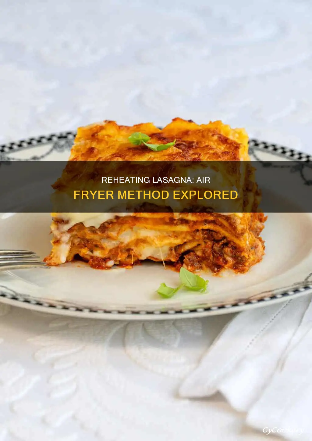 can i reheat lasagna in an air fryer