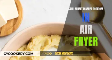 Reheating Mashed Potatoes: Air Fryer Magic in Minutes