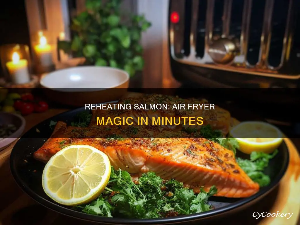 can i reheat salmon in air fryer