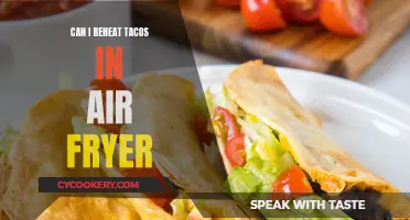 Reheating Tacos: Air Fryer Method for Crunchy Deliciousness