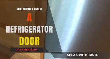 How to Remove a Dent from Your Refrigerator Door: DIY Guide