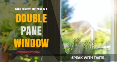 Removing Double Pane Windows: One Pane or Two?