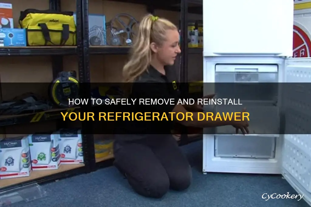 can i remove refrigerator drawer