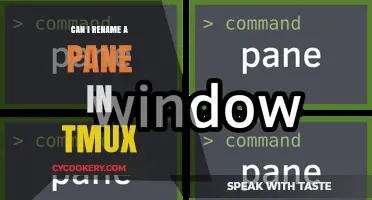 How to Rename Tmux Panes in a Few Easy Steps