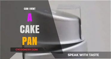 Renting Cake Pans: A Smart Alternative