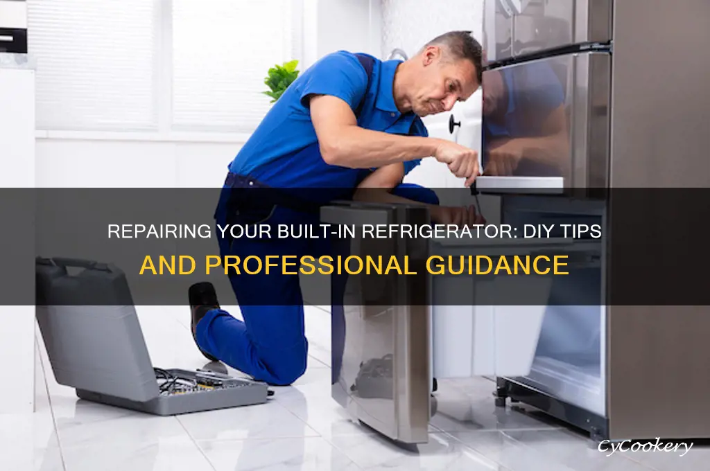can i repair my built in refrigerator