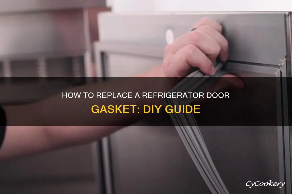 can i replace gasket on refrigerator door