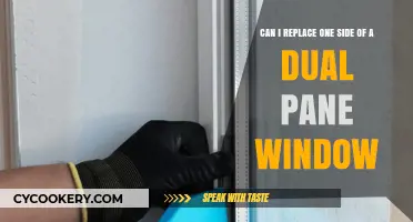 Dual Pane Window: Replacing One Side