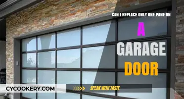 Garage Door Pane Replacement: Single or Whole?