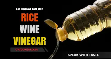 Sake vs. Rice Wine Vinegar: Can You Substitute in Recipes?
