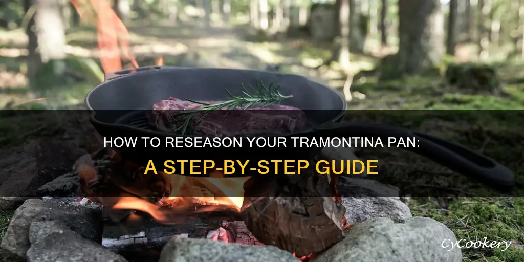can I reseason my tramontina pan