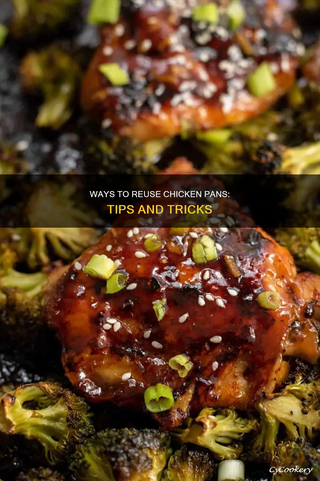 can I reuse a chicken pan