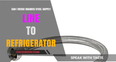 Reusing Braided Steel Supply Lines for Refrigerators: Safe or Risky?