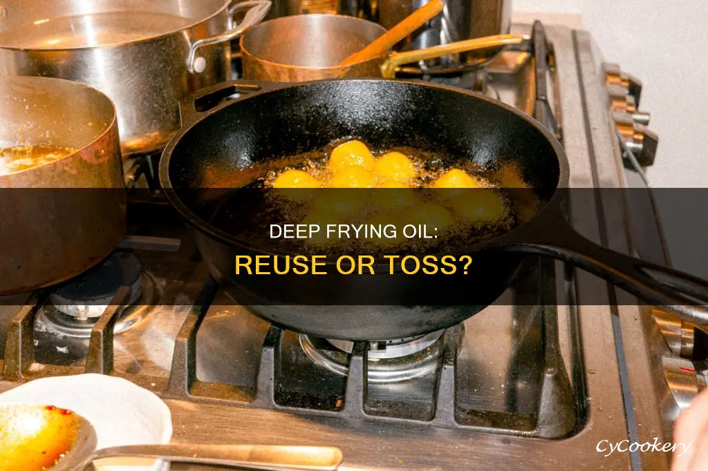 can i reuse deep fryer oil