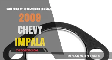 Reusing Transmission Pan Gasket: 2009 Chevy Impala