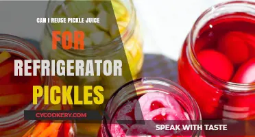 Reusing Pickle Juice for Refrigerator Pickles: A Tasty, Eco-Friendly Hack