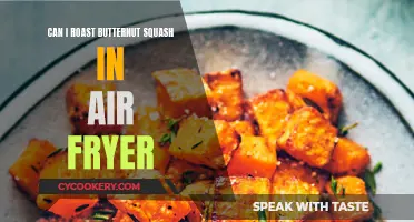 Roasting Butternut Squash: Air Fryer Magic