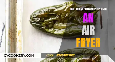 Roasting Poblano Peppers in an Air Fryer: Easy and Quick!