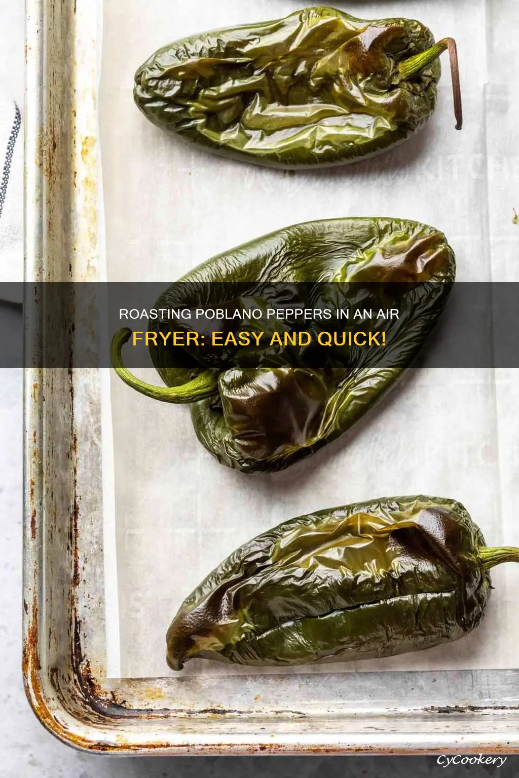 can i roast poblano peppers in an air fryer