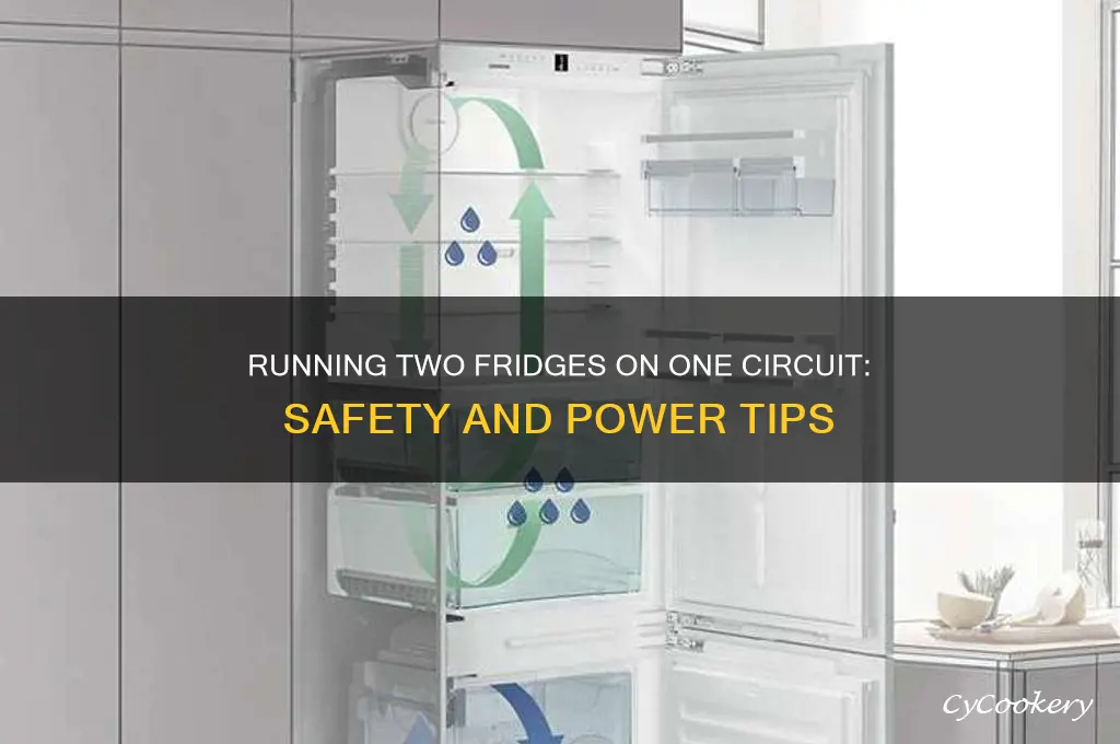 can i run 2 refrigerators on the same circuit