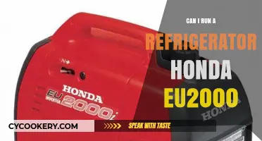 Running a Refrigerator on a Honda EU2000: Is It Possible?