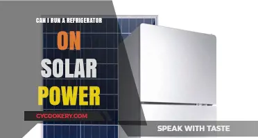 Running a Refrigerator on Solar Power: Is It Feasible and Efficient?