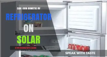 Running Your Dometic RV Fridge on Solar Power: Is It Possible?