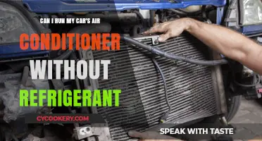 Running Your Car's AC Without Refrigerant: Risks and Alternatives