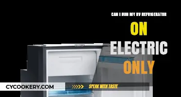 Running Your RV Fridge on Electric Only: What You Need to Know