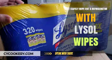 Safely Cleaning Your Fridge: Lysol Wipes Dos and Don'ts